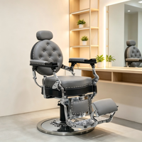 Mobilier de salon sur mesure, nouveau design, chaise de barbier hydraulique pour coiffeur