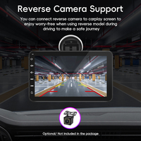 Portable Android Auto 7 pouces voiture sans fil CarPlay avec caméra