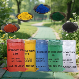 Fabrika kaynağı çok renkli demir oksit pigmenti toz beton boyama inşaat boya için demir oksit pigmenti - Product Image 3