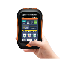 SIXIANTO NK2800 Mini OTDR 80km 6'sı 1 Arada Canlı Fiber Test Cihazı, OPM VFL Işık Kaynağı ve Olay Haritası, SC Konnektörü ile
