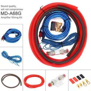 थोक <span class=keywords><strong>amp</strong></span> कार ऑडियो इंस्टॉलेशन वायरिंग किट 8गा ऑडियो सबवूफर पावर केबल - Product Image 2