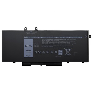 充電式高品質68Wh 7.6V 4GVMPノートパソコンバッテリー <span class=keywords><strong>Dell</strong></span> Latitude 5400 E5400 5410 E5410 5500 E5500 5510 <span class=keywords><strong>E5510</strong></span>シリーズ対応 - Product Image 1