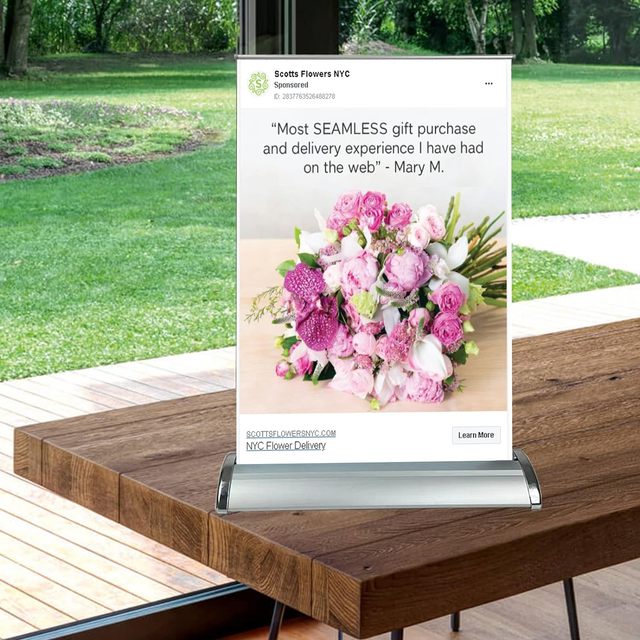 Mini Size A4 A3 Tabletop Roll up Banner Stand Mini Roll up Banner Stand Roll up Banner