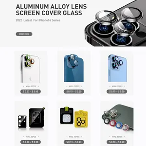 Ailun Heybingo 2 Pacote Lente Da Câmera Protetor de Tela kit de instalação para o iphone 13 Pro Max