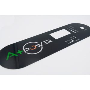 Control Front <b>Panel</b> Plastic Screen Polycarbonate with CNC Engraving <b>Key</b> Pad Graphic Overlay Membrane Machinery Control - Product Image 1