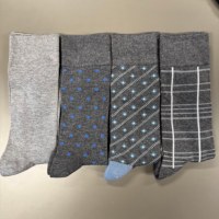 Chaussettes en bambou pour hommes, vente en gros, logo personnalisé, douces, écologiques, avec maille respirante, séchage rapide pour une ventilation optimale et un confort optimal