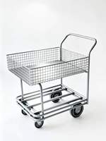 Carrito de Transporte Multifuncional Popular, Práctico y Fácil de Transportar, con Superficie de Trabajo con Recubrimiento en Polvo