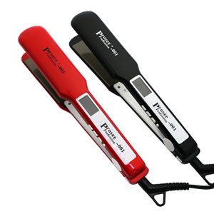 Piastra per Capelli PROSEE US con Display LED, Strumento per Arricciare i Capelli, Professionale in Titanio 110-240V con Cavo da 2,5m - Product Image 1