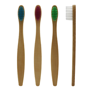 Mini Bambus Zahnbürste weiche Borsten für Kinder - Product Image 2