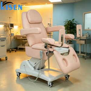 Lettino Elettrico Multifunzionale di Alta Qualità per Cura Intima Femminile, Poltrona Regolabile per Salone di Bellezza con Interruttore a Pedale - Product Image 6