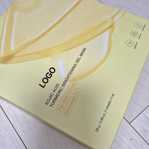Masque en gel éclaircissant Medibe à l'acide kojique et au curcuma, lot de 4, masque de haute qualité pour le visage et le corps - Product Image 3