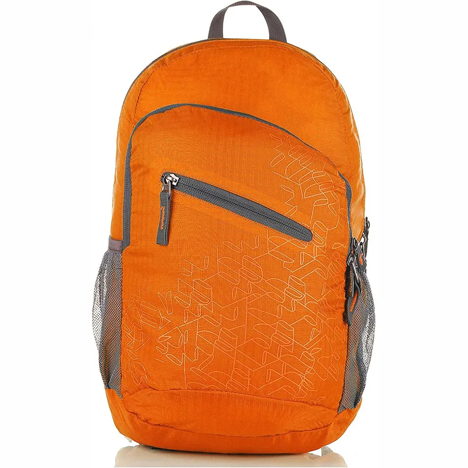 Custom Opvouwbare Sporttassen Lichtgewicht Outdoor Daypack Reizen Wandelen Camping Rugzak