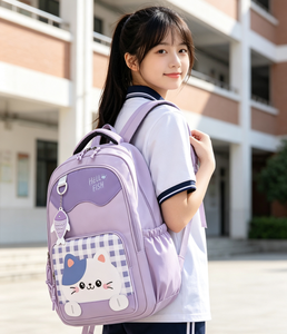 Mochila Escolar Personalizada para Adolescentes, Ligera, Impermeable, Resistente al Desgaste, <span class=keywords><strong>de</strong></span> Gran Capacidad, para Uso Diario Escolar - Product Image 6