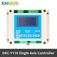 Controlador de Motor Servo Paso a Paso de Eje Único KHMOS DKC-Y110, Programable, con Función de Avance y Retroceso, Certificado CNC, 1 Año de Garantía