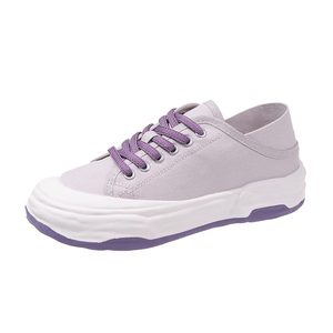 Zapatillas de Lona Blancas Casuales para Mujer, con Plataforma, Primavera, Verano, Otoño 2026 - Product Image 1