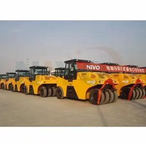 NIVO YNT10116 China asphalt road roller 10ton 16ton pneumatic tire roller 10000kg tyre road roller compactor YNR3/4 or parts