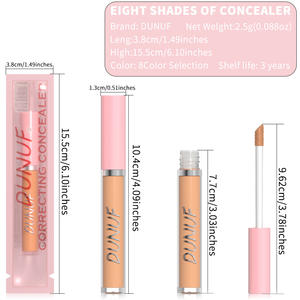 DUNUF <span class=keywords><strong>correcteur</strong></span> <span class=keywords><strong>de</strong></span> fond <span class=keywords><strong>de</strong></span> <span class=keywords><strong>teint</strong></span> liquide mat coloré <span class=keywords><strong>correcteur</strong></span> <span class=keywords><strong>de</strong></span> <span class=keywords><strong>teint</strong></span> masque <span class=keywords><strong>de</strong></span> <span class=keywords><strong>teint</strong></span> ajustant les cernes - Product Image 6