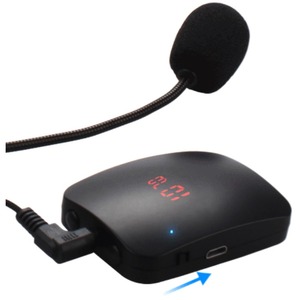 Micrófono de mano inalámbrico para karaoke, reproductor de ktv, con usb, para grabar música, transmisor compacto - Product Image 4