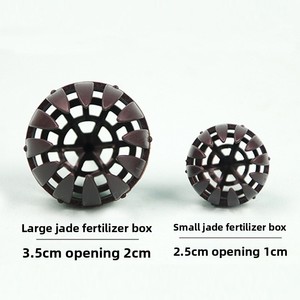 Scatola per fertilizzante in plastica all'ingrosso con coperchio a rilascio lento per orchidee, piante grasse e bonsai in vaso - Product Image 4