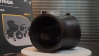 EF HDPE SDR17 PE100 Raccords de tuyauterie de haute qualité Electrofusion Coude à 45 degrés 50mm L110 * 45 ° Type moyen