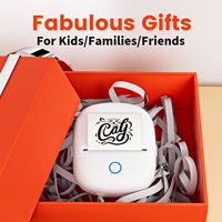 Impresora de Bolsillo Portátil sin Tinta con Lente para Imprimir Fotos Digitales de Niños, Impresora Térmica de Alta Definición para Uso en Bolsillo