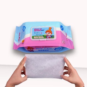 Serviette douce non tissée personnalisée en bambou pour bébé sensible - Product Image 1