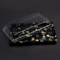 Taartdoos Dessertverpakking Taart Container Sushi Doorzichtig Deksel Bakje Bakkerij Plastic Doos Gebak Afhaalmaaltijden Fruitdoos