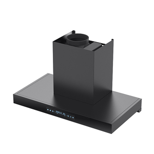 Campana Extractora <span class=keywords><strong>de</strong></span> Humo para <span class=keywords><strong>Cocina</strong></span>, Negra, Tipo Isla, para Hotel y Hogar, <span class=keywords><strong>90</strong></span> <span class=keywords><strong>cm</strong></span> - Product Image 4