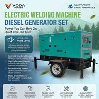 Générateur diesel insonorisé remis à neuf 100kVA-500kVA, groupe électrogène super silencieux avec ATS pour zones désertiques difficiles