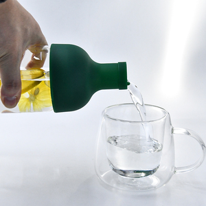 Vente chaude 1000ml fruits froids et bouteille de thé café infusion à froid bouteilles en verre à haute teneur en borosilicate avec filtre - Product Image 5