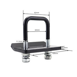 ऑफ-रोड वाहन ट्रेलरों के लिए एंटी-ढीला फास्टनर और ट्रेलर बार सहायक हाथ के लिए यू-आकार के क्लैंप ट्यूब - Product Image 2