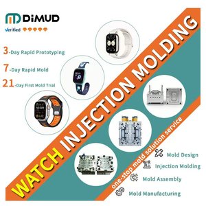 DIMUD Watch Injection Molding Mold <b>Design</b> Manufacturing <b>Service</b> Plastic Rapid Prototyping and Mold Assembly Solution - Product Image 1