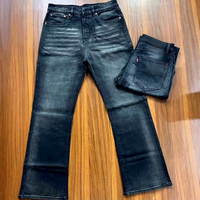 Jeans de Hombre Estilo Coreano Vintage 2026, Cintura Media, Mezclilla Ecológica con Diseños de Agujeros, ODM
