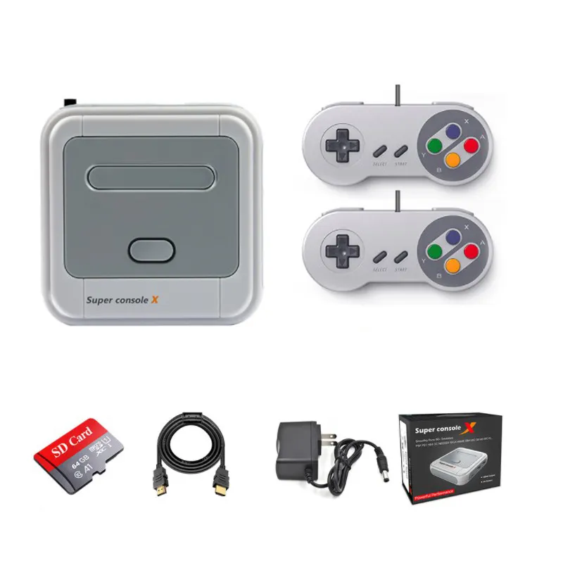 64bit Retro TV game console nostalgic classic built-in 30,000 game box FCps1, psp, n64 home arcade PSP doubles console
