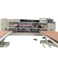 Machine à coudre semi-automatique pour cartons en carton ondulé à double pièce Machine à agrafer pour boîtes en carton