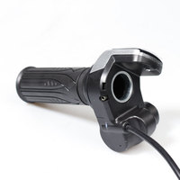 Contrôleur universel d'accélérateur de torsion d'écran d'affichage à LED avec la clé 48v/60v pour le cyclomoteur de scooter de vélo électrique