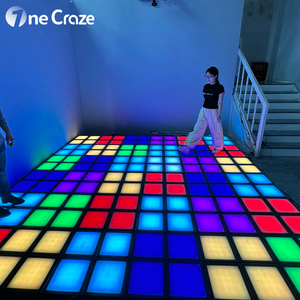 Parco giochi per bambini illuminato pista da ballo LED 30x30cm interattivo attivo gioco interattivo Led piastrelle per pavimenti per multiplayer - Product Image 1