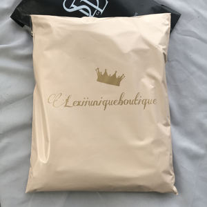 Sac de livraison en amidon de maïs, sac en plastique imperméable pour coursier, expédition, envoi postal, sacs recyclés en polyéthylène pour t-shirt - Product Image 3