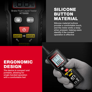 Hersteller HT5009 Praktisch Einfach zu bedienen Hochpräzise elektronische LCD-Metalls onden erkennung Brems flüssigkeit Flüssigkeits <span class=keywords><strong>tester</strong></span> vermeiden - Product Image 5