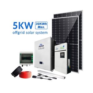 Système solaire hybride haute fréquence 5KW 3.5KW avec batteries au lithium monophasées, contrôleur MPPT monté sur supports - Product Image 2