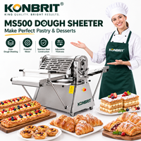 Machine à étaler la pâte commerciale pour la pâte feuilletée, les tartes aux œufs, les croissants et la fabrication de pâtisseries