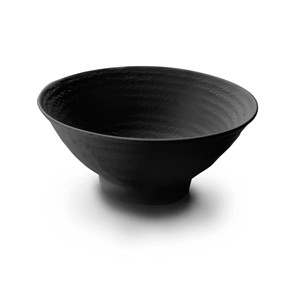Ciotola Conica Nera in Ceramica con Finitura Opaca per Servire - Product Image 1