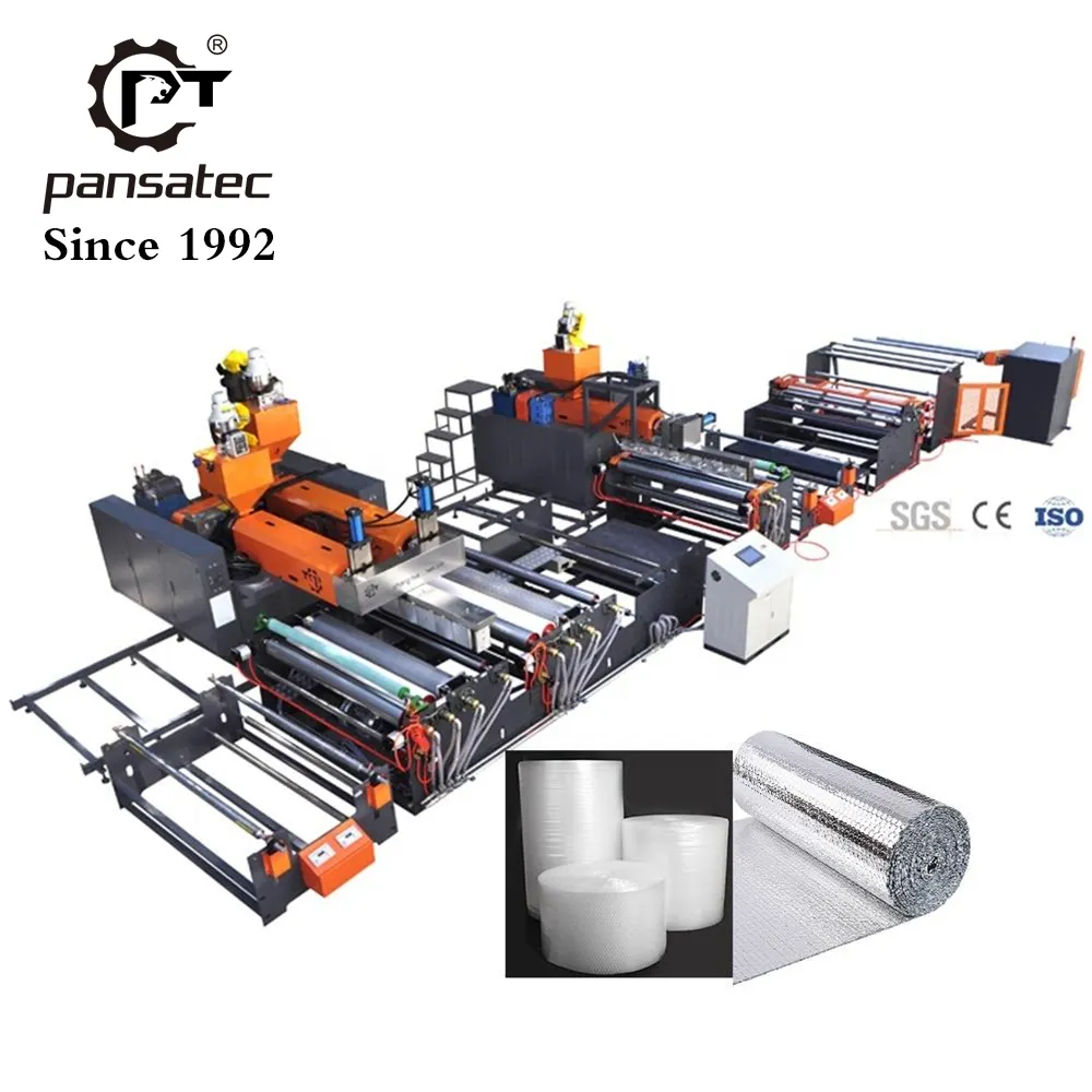 Pansatec 5 레이어 EPE 거품 적층 거품 필름 만드는 기계