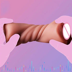 Masturbador Masculino <span class=keywords><strong>de</strong></span> Bolsillo, Color Café, Grande, Realista, Portátil, 3D, Vagina y Clítoris, Material TPR, Certificado CE, Juguete Sexual para Hombres - Product Image 2