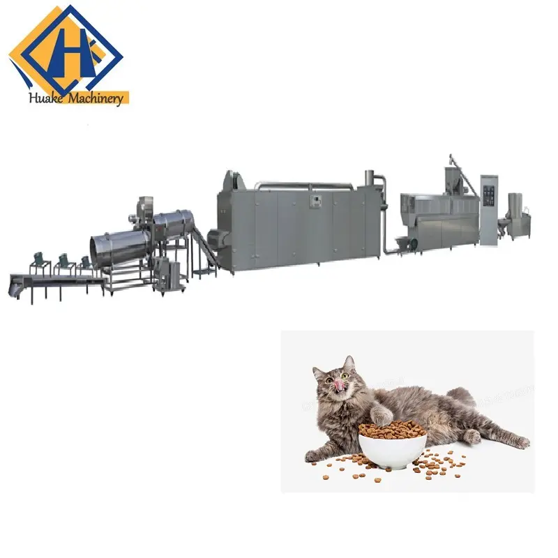 Dog Food Cat Food Extrude Cat Food Pelleting Machine Cat Fully Automatic Feeding Machine