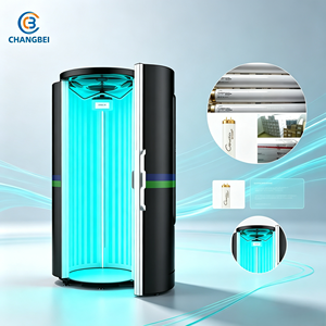 <span class=keywords><strong>Cabina</strong></span> de Bronceado <span class=keywords><strong>Vertical</strong></span> CHANGBEI, Máquina de Solárium UV de Cuerpo Completo para Salón y Uso Doméstico - Product Image 1