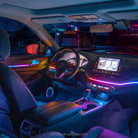 Pour Nissan ALTIMA Teana Eco Friendly 64 Couleur Voiture Lumière Ambiante LED Symphonie Lampe Ambiante Intérieur Automobile Éclairage Ambiant