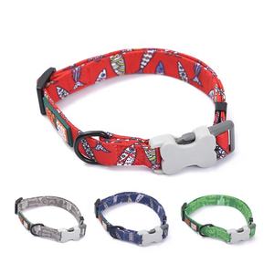 Midepet <span class=keywords><strong>Collar</strong></span> de perro de poliéster personalizable Diseño clásico simple Liberación rápida Venta caliente Accesorios para mascotas a granel Impresión personalizada - Product Image 2
