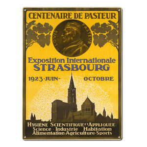 2025 gros <span class=keywords><strong>Paris</strong></span> élégance métal affiche bureau exposition mur Art France Architecture étain plaque Vintage métal mur signe - Product Image 5