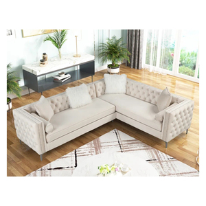 Certificado de terceros TIANHANG FURNITURE juego de sofás de módulo seccional moderno de nuevo diseño de lujo para sala de estar Villa - Product Image 2